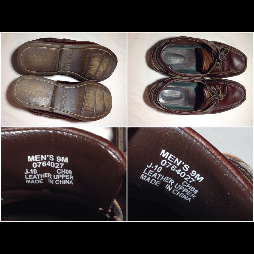 Men's Size 9M Sherry Top-Sider Loafer Shoes - Picture 4 of 5